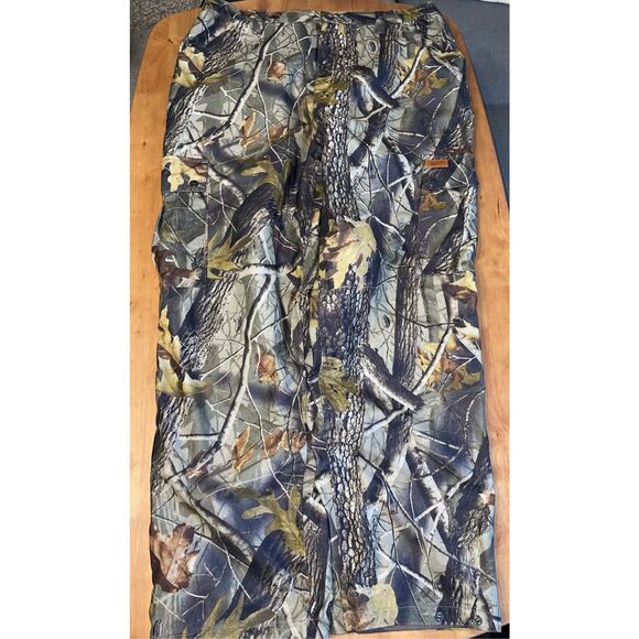 Woolrich Mossy Oak Break Up Camouflage Cargo Hunting Pants Mens Sz L Ankle Snaps - Picture 1 of 8